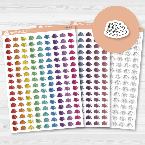 Towels Stack Icon Planner Stickers | I-340