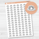 Tea Cup/Coffee Doodle Icon Planner Stickers | I-354-B