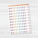 Rx/Prescription Medicine Icon Planner Stickers | I-337
