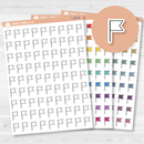 Priority Flag Icon Planner Stickers | I-384