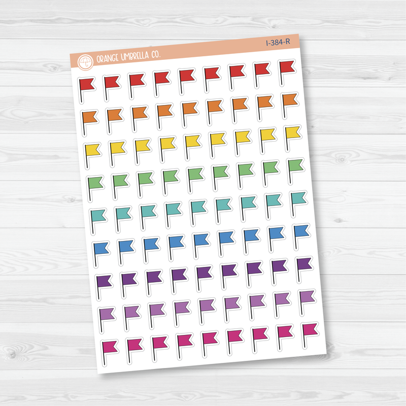 Priority Flag Icon Planner Stickers | I-384