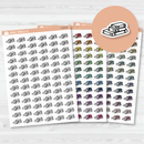 Book Stack Icon Planner Stickers | I-394