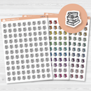 Book Stack Icon Planner Stickers | I-395