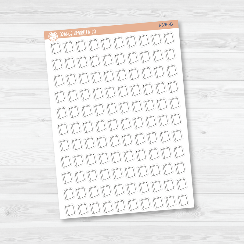Book1 Icon Planner Stickers | I-396