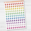 Hand Doodled Book Icon Planner Stickers | I-397