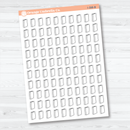 Hand Doodled Book Reading Icon Planner Stickers | Reading & Study Planner Stickers | I-398