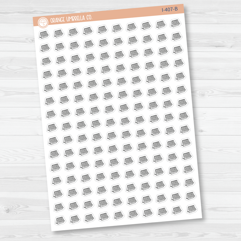 Calendar Icon Planner Stickers | I-407