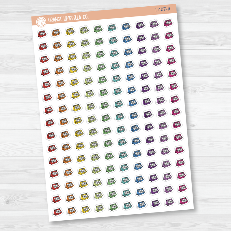 Calendar Icon Planner Stickers | I-407