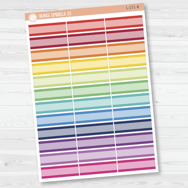 Appointment Two Tone Planner Stickers | L-171