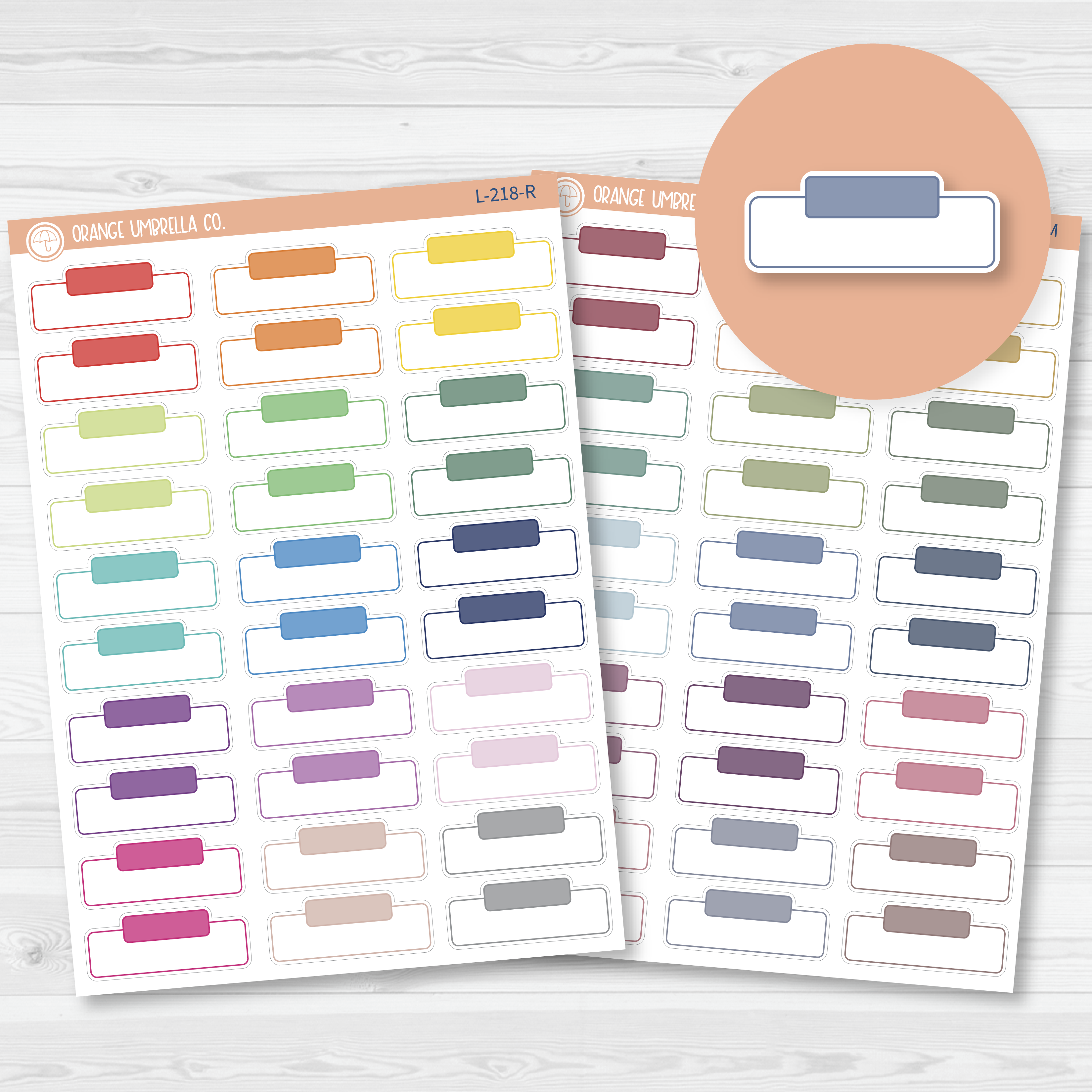 Appointment Labels with Time Slot Planner Stickers | L-218