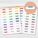 Appointment Labels with Time Slot Planner Stickers | L-218