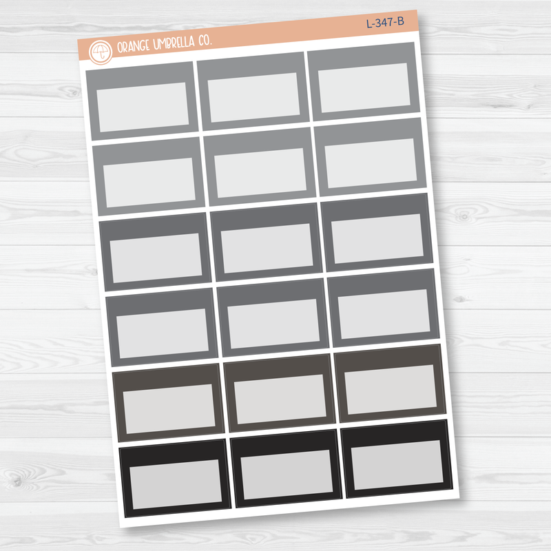 Appointment Half Box Planner Stickers | L-347