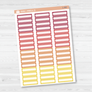 Hobonichi Cousin Skinny Labels Planner Stickers | Bright | L-383-385
