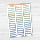 Hobonichi Cousin Skinny Labels Planner Stickers | Muted | L-386-388