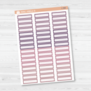 Hobonichi Cousin Skinny Labels Planner Stickers | Muted | L-386-388