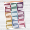 Currently Reading 1/2 Box Planner Stickers | L-405