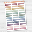 Offset Two-Color Appointment Box Planner Stickers | L-407