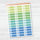 Two-Tone Appointment Flag Planner Stickers | Bright | L-410 / L-411 / L-412