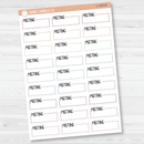 Meeting Stitched Quarter Box Planner Stickers | L-429