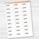 Meeting Stitched Quarter Box Planner Stickers | L-429