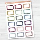 Scalloped Half Box Appointment Planner Stickers - 1/2 Box | L-475