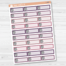 Book Stack / Reading Tracker Color Label & Icon Planner Stickers | L-483-L-485