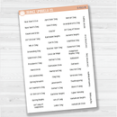 US Holidays Jen Plans Script Planner Stickers | FJP | S-011