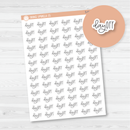 Day Off Script Planner Stickers | FC12 | S-023-B
