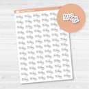 Pay Day Script Planner Stickers | FC12 | S-024-B