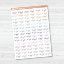 Vet Appointment Script Planner Stickers | F2 | S-026