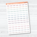 To Do Planner Stickers | Jen Plans Script Planner Stickers | S-041