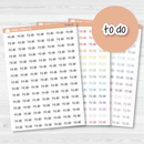 To Do Jen Plans Script Planner Stickers | FJP | S-041