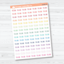 To Do Planner Stickers | Jen Plans Script Planner Stickers | S-041