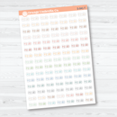 To Do Planner Stickers | Jen Plans Script Planner Stickers | S-041