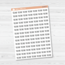 To Do Script Planner Stickers | F3 | S-043