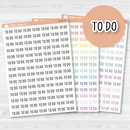 To Do Script Planner Stickers | F3 | S-043