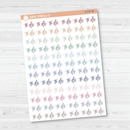 To Do Script Planner Stickers | F7 | S-047