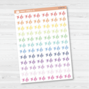 To Do Script Planner Stickers | F7 | S-047