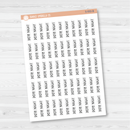 Date Night Script Planner Stickers | F3  | S-053
