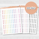 Date Night Script Planner Stickers | F3  | S-053