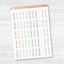 Date Night Script Planner Stickers | F3  | S-053