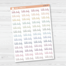 Bible Study Script Planner Stickers | F4  | S-082