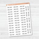 Meal Prep Script Planner Stickers | F3 | S-096