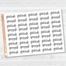 Gratitude Script Planner Stickers | F7 |  S-110