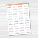 Gratitude Script Planner Stickers | F4  | S-115