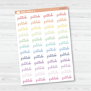 Gratitude Script Planner Stickers | F4  | S-115
