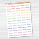 Meeting Script Planner Stickers | F3  | S-157