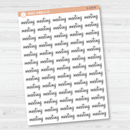 Meeting Script Planner Stickers | F4 | S-158