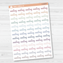 Meeting Script Planner Stickers | F4 | S-158