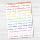 Meeting Script Planner Stickers | F4  | S-158